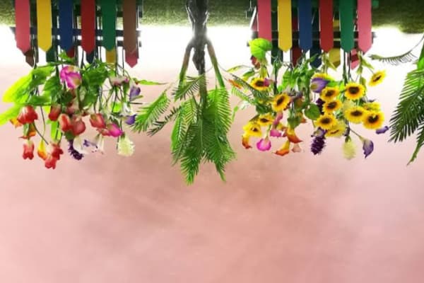 upside down house gallery